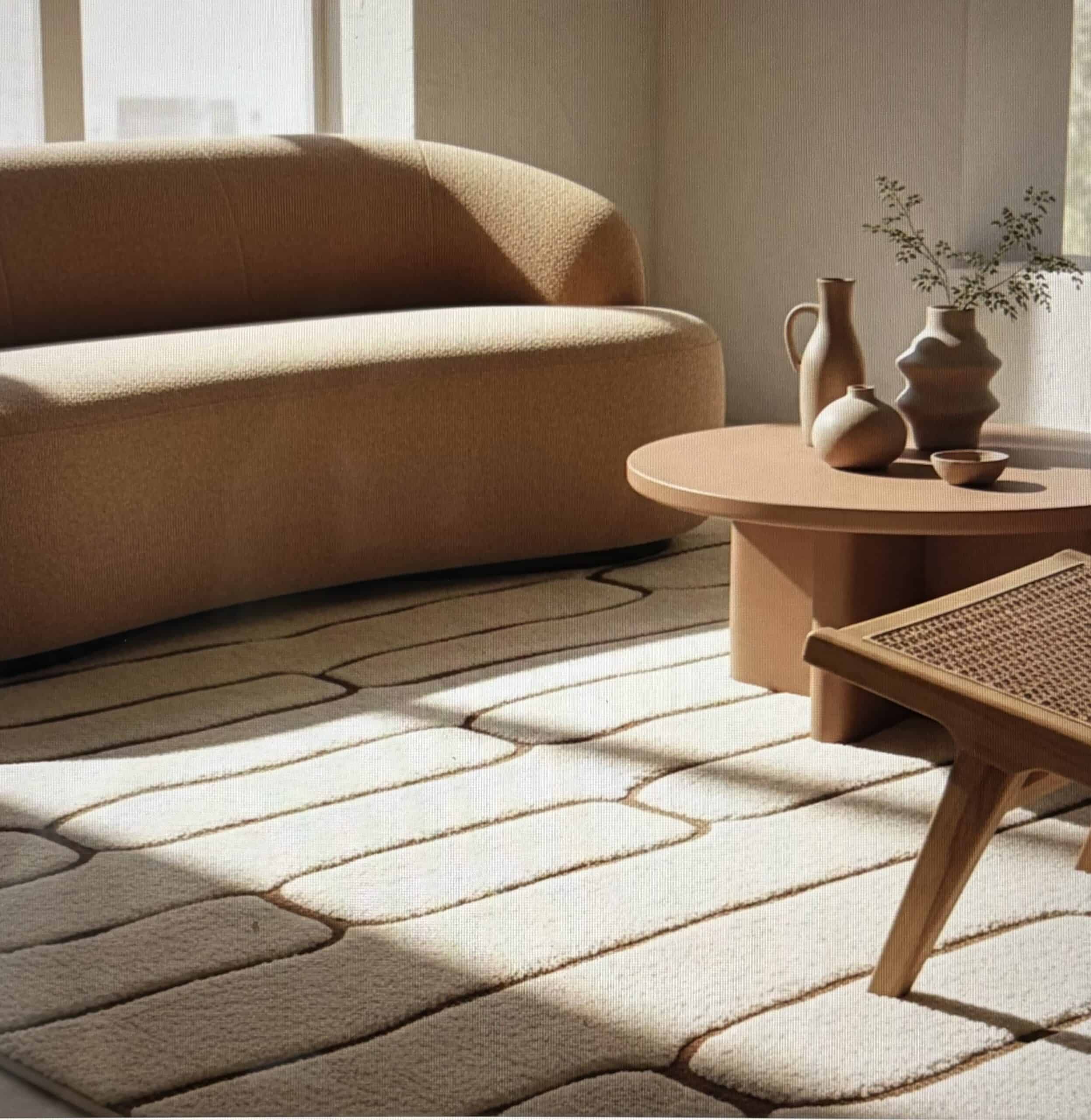 Nazco Abstract New Zealand Wool Rug