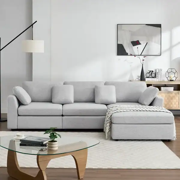 Wauseon 2-Piece L Shape Sofa
